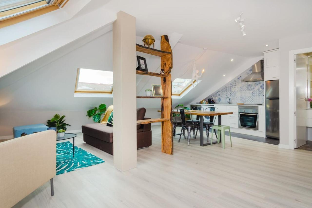 Apartmán Precioso Atico Con Terraza En El Centro De Madrid Amazing Penthouse In Madrid Center Exteriér fotografie